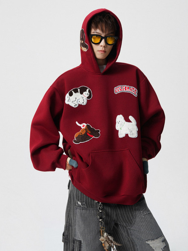 Embroidery Studio - TANGZ Studio Thickened Fleece Lined Hooded
