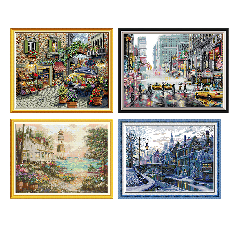 Embroidery York - Coffee Shop New York Patterns Counted