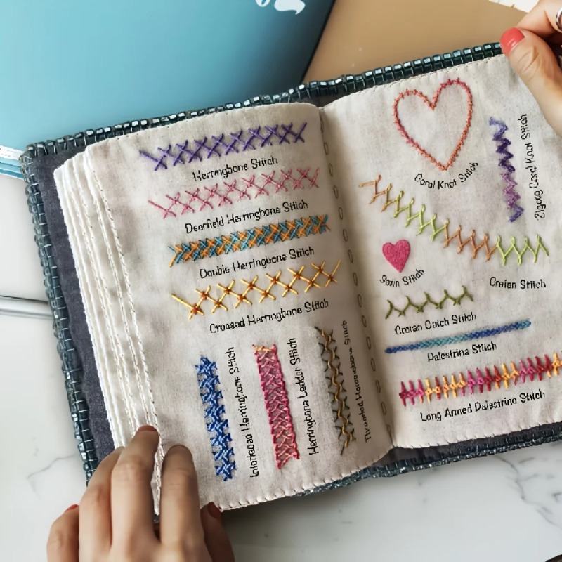 Embroidery Guide Book - 1 set of embroidery embroidery books,