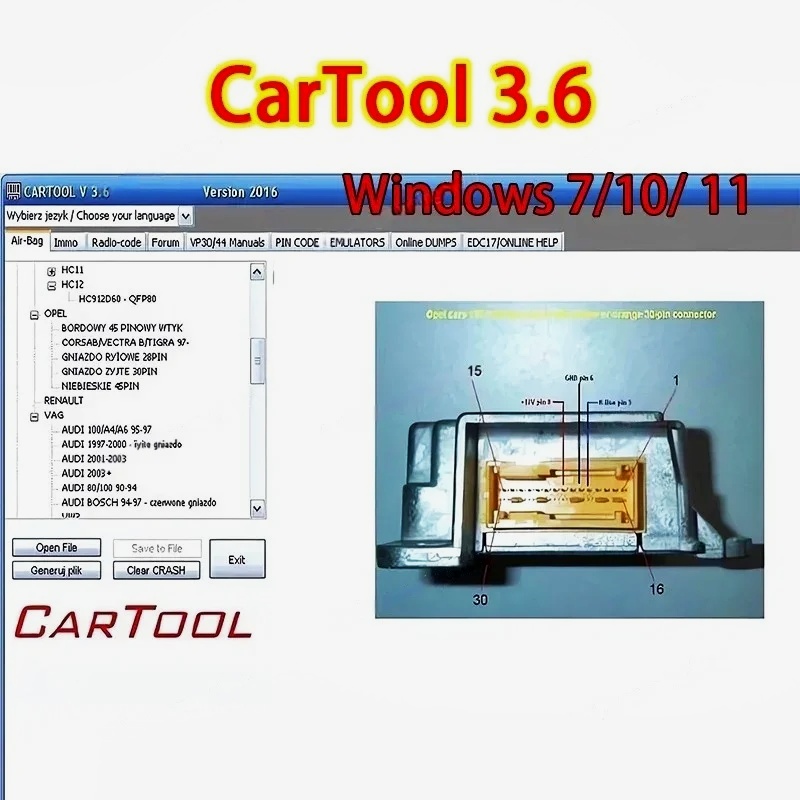 CarTool 3.6 Car tool for Immo  - Embroidery Legacy Software avaliação e preço