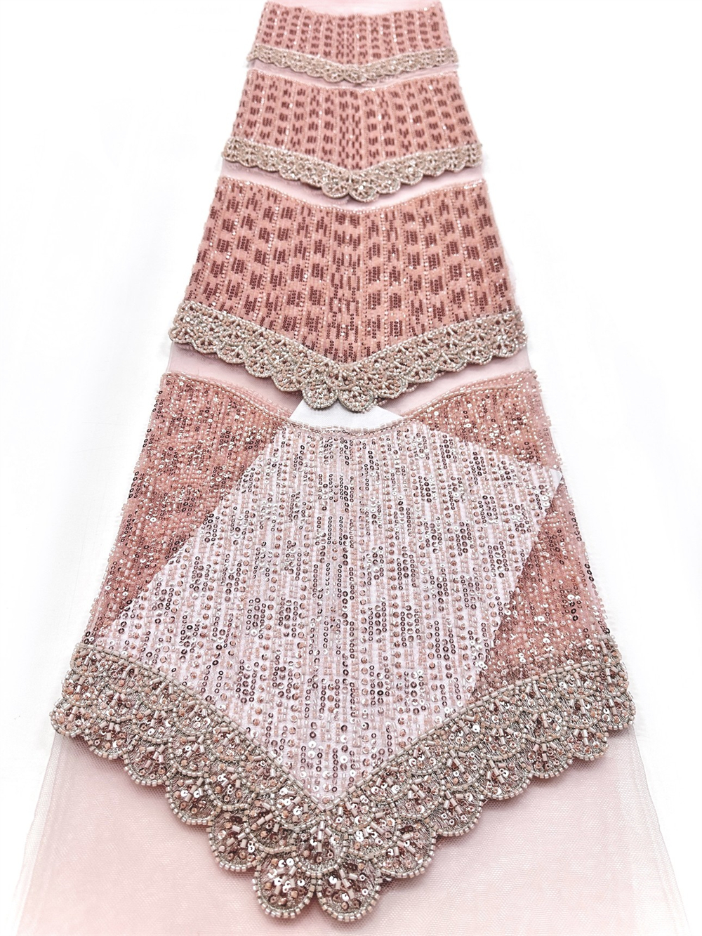 Luxury African Nigerian High-E - Embroidery Net Dress avaliação e preço