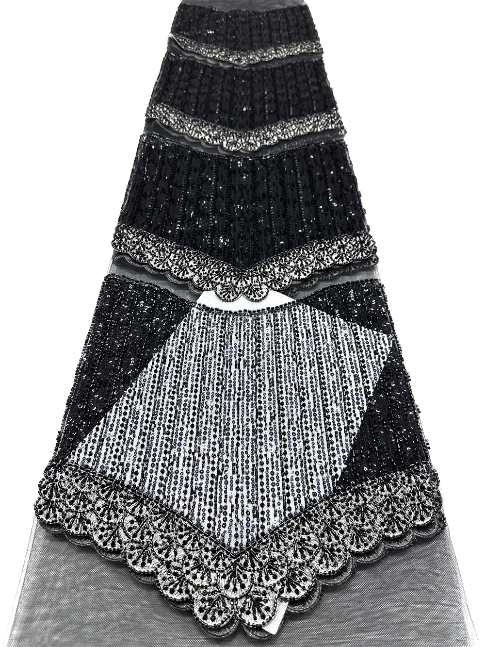 Luxury African Nigerian High-E - Embroidery Net Dress avaliação e preço