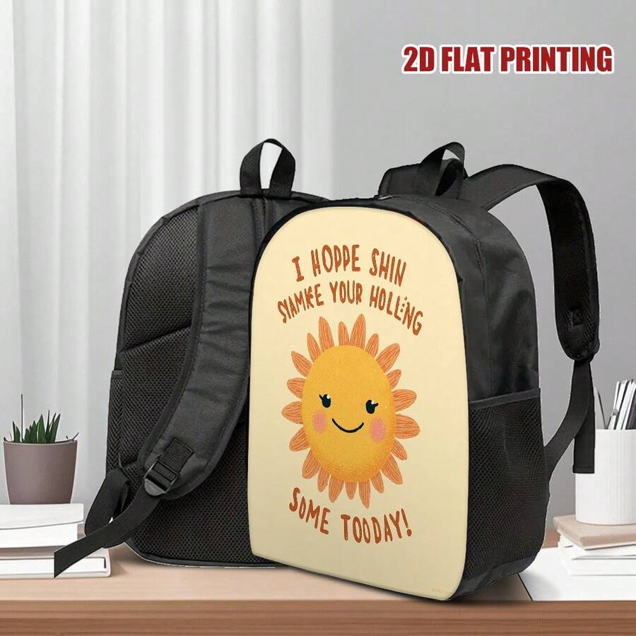 Fashion Sunshine Smiling Face  - Embroidery Bag avaliação e preço