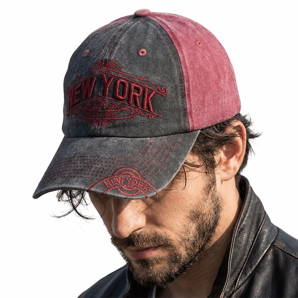 Retro NEW YORK Letter Embroide - Embroidery York avaliação e preço