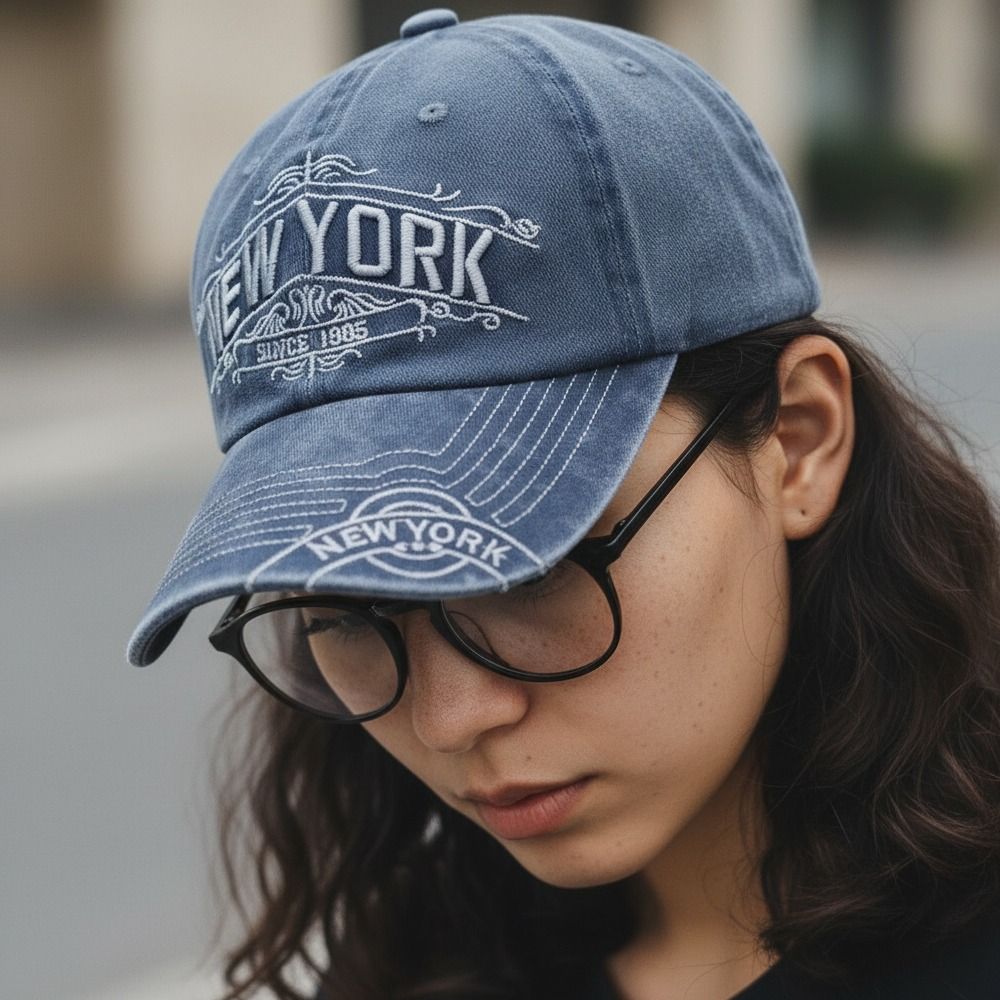 Retro NEW YORK Letter Embroide - Embroidery York avaliação e preço