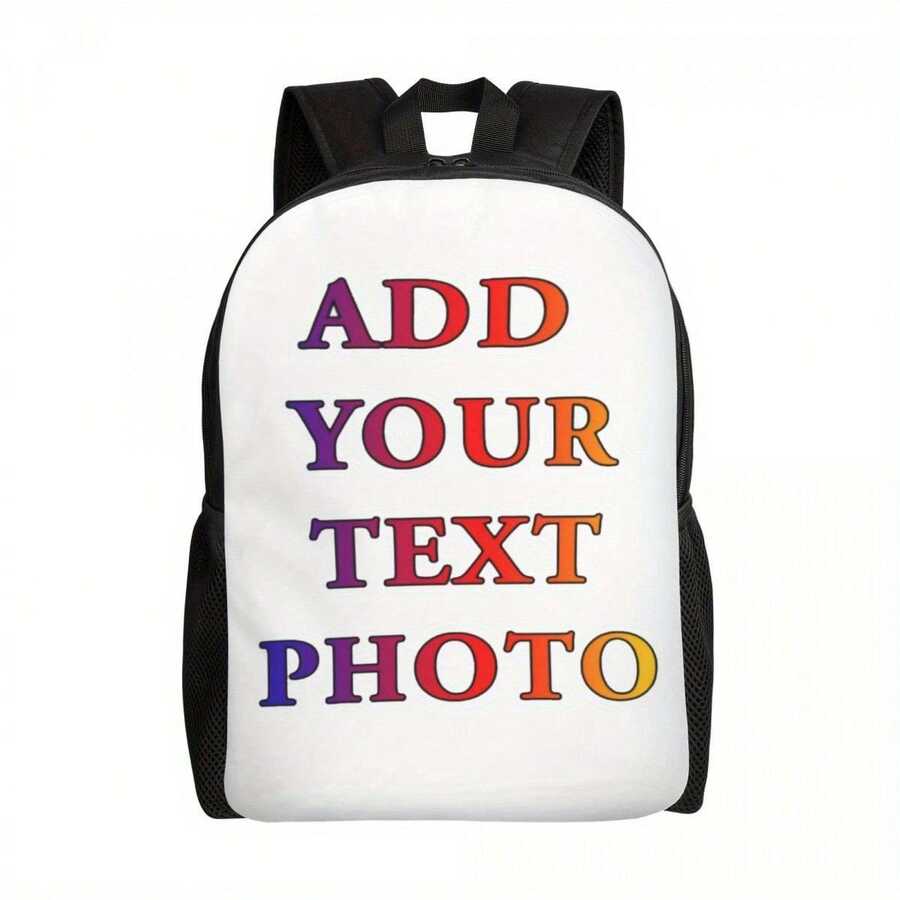 Customizable Photo Backpack Fo - Embroidery Bag avaliação e preço