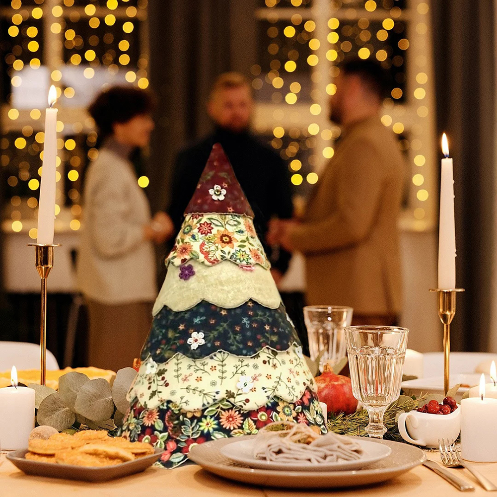 Xmas Tree Hand-made Templates  - Embroidery Xmas Tree avaliação e preço