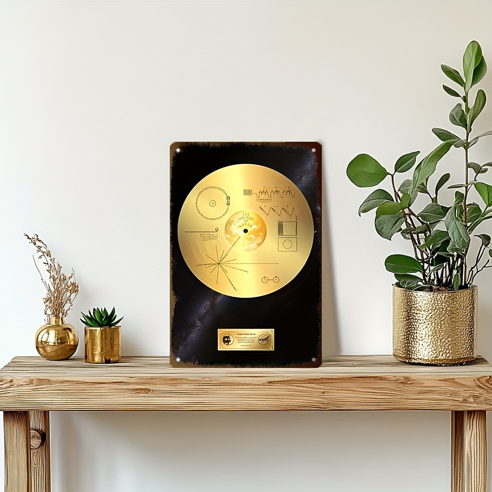 Retro Space Voyager Golden Rec - Embroidery Studio avaliação e preço