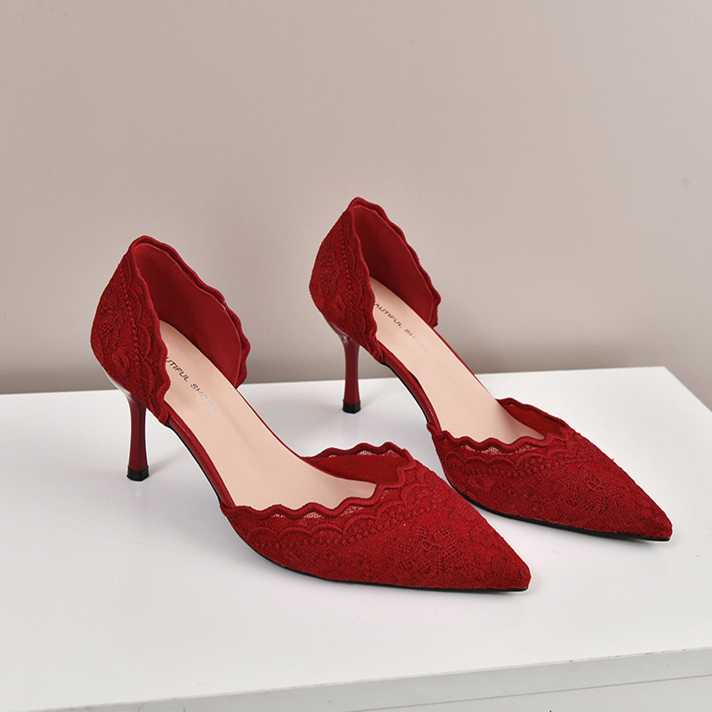 Luxury Red White Lace Embroide - Embroidery Lace avaliação e preço