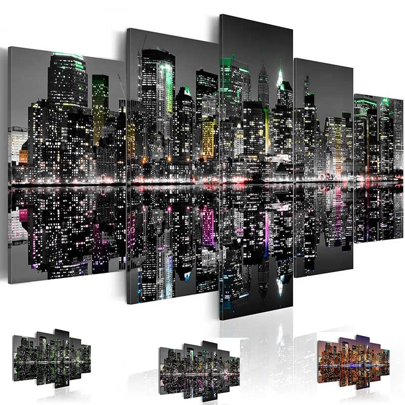 City Night Scenery Diy diamond - Embroidery York avaliação e preço