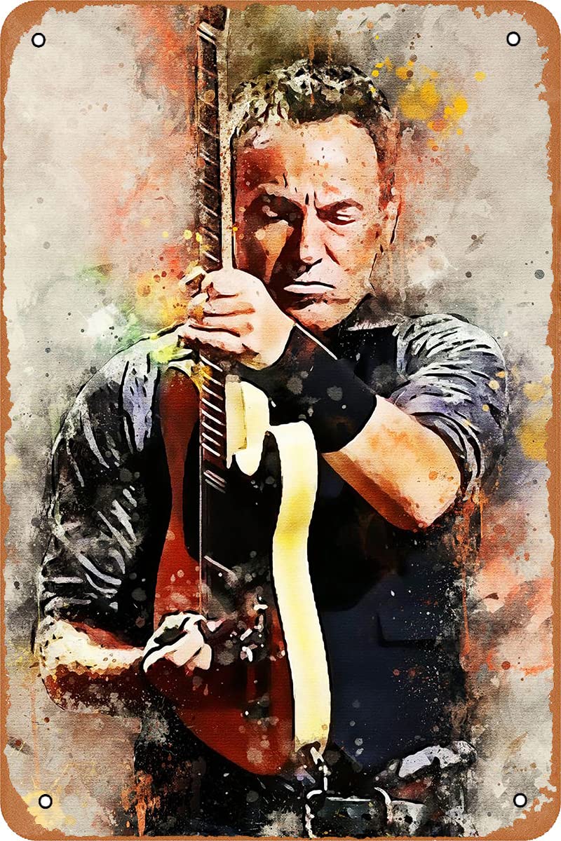 Bruce Springsteen Plaque Poste - Embroidery Studio avaliação e preço