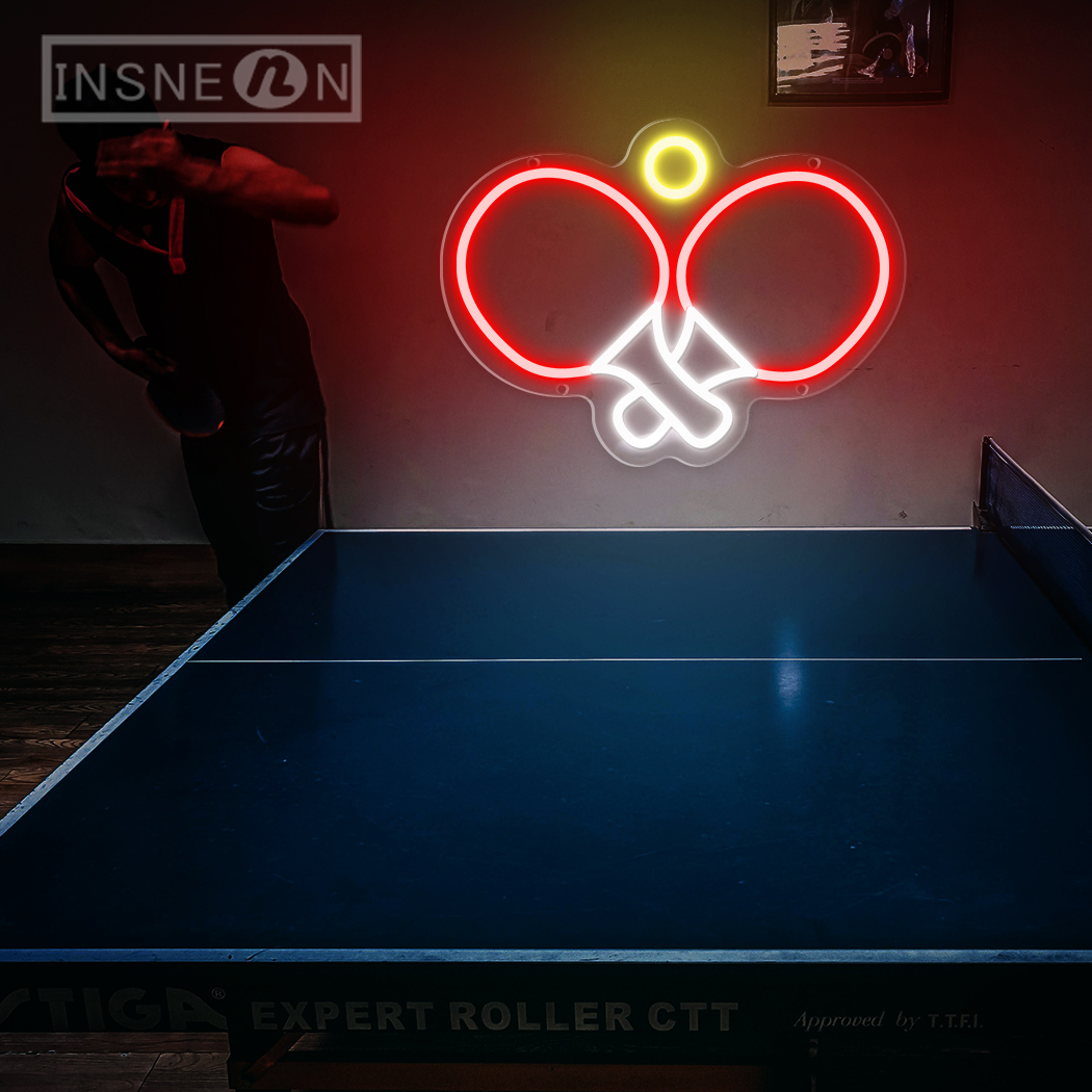 Table Tennis Neon Signs LED Co - Embroidery Studio avaliação e preço