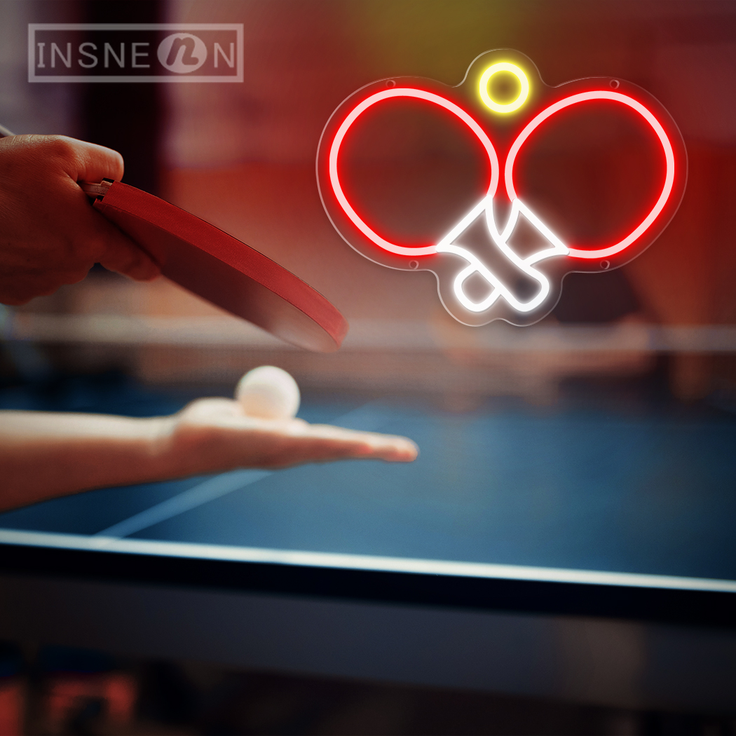 Table Tennis Neon Signs LED Co - Embroidery Studio avaliação e preço