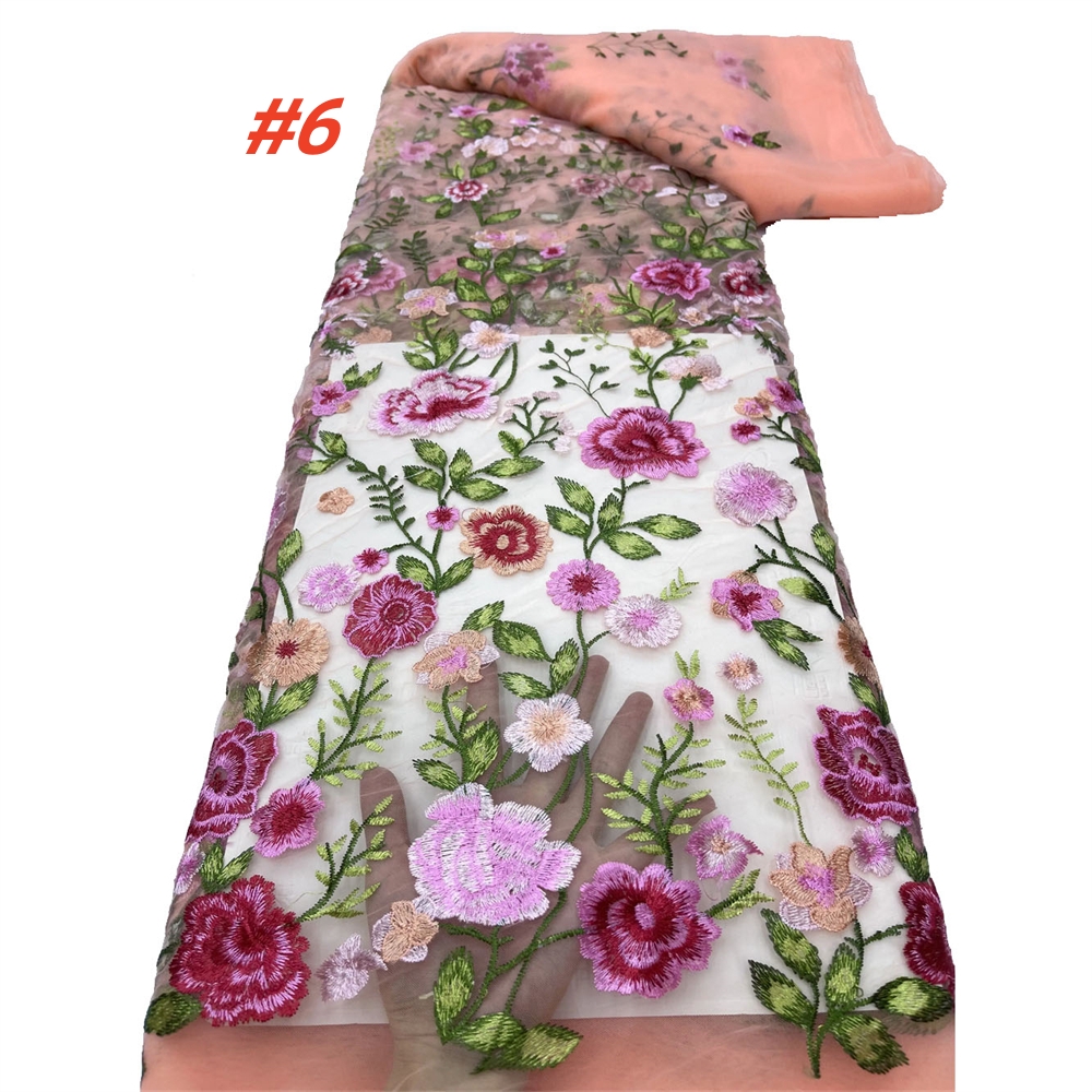 Wholesale French Luxury Mesh E - Embroidery Net Dress avaliação e preço