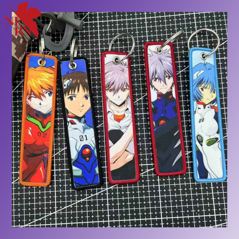 Evangelion Keychain Anime Embr - Embroidery Zone avaliação e preço