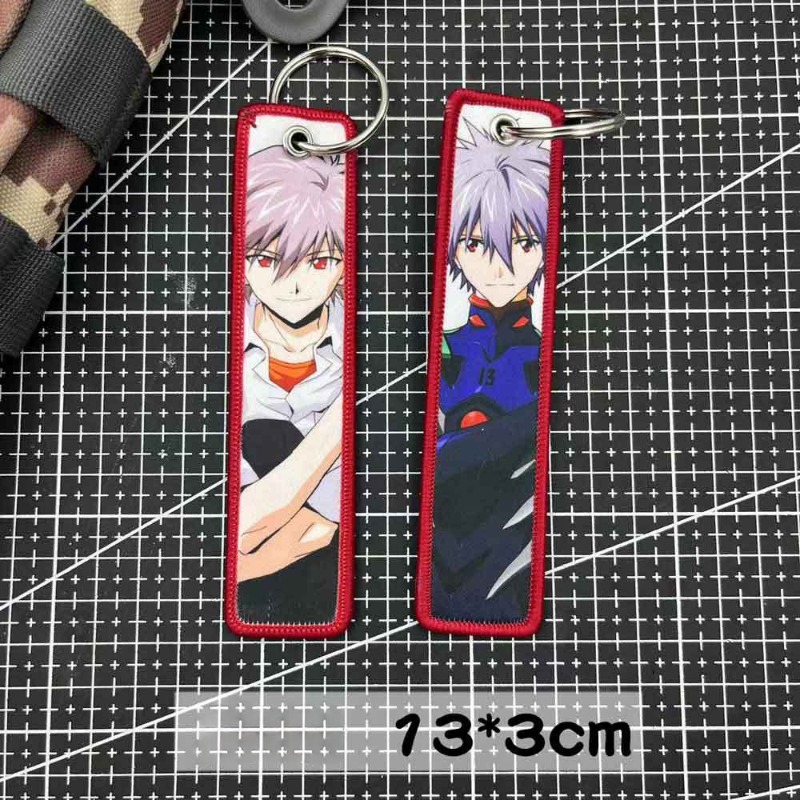 Evangelion Keychain Anime Embr - Embroidery Zone avaliação e preço