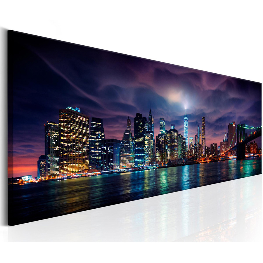 New York night landscape Large - Embroidery York avaliação e preço