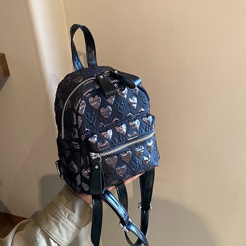 Mini Backpack for Women 2024 N - Embroidery Love avaliação e preço
