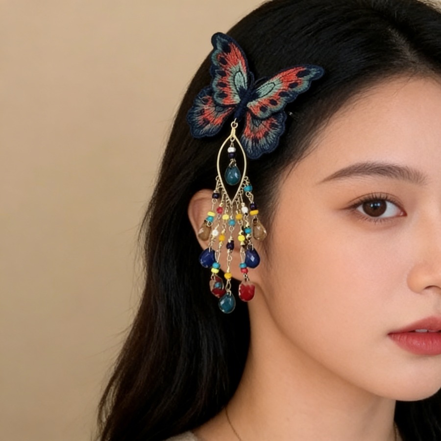 New Chinese Style Knitting But - Embroidery Charm avaliação e preço