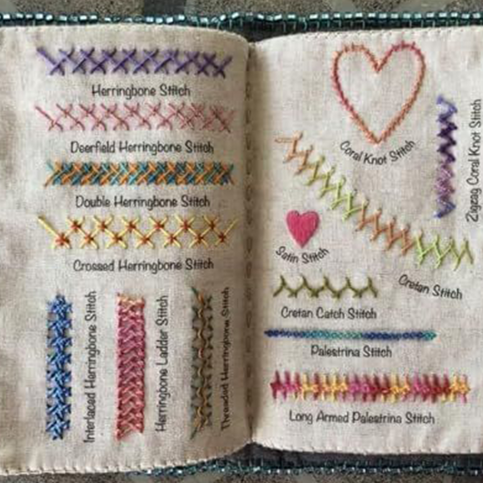 Embroidery Stitches Book Sewin - Embroidery Guide Book avaliação e preço
