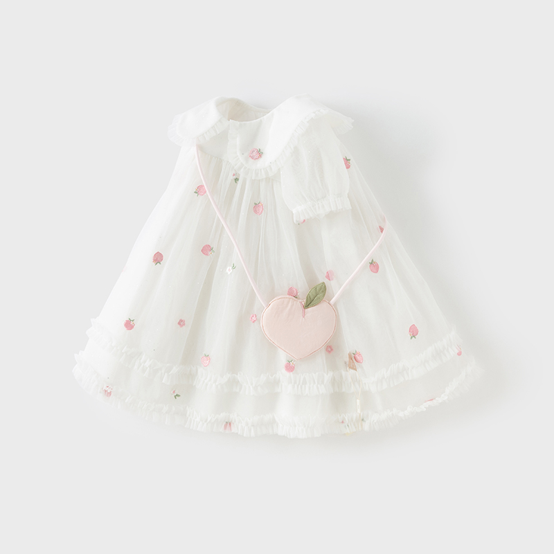 Dave Bella Girls Baby Mesh Pri - Embroidery Net Dress avaliação e preço
