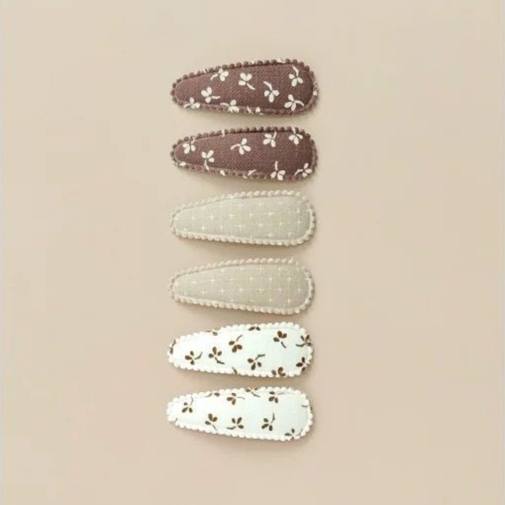 6 Pcs/Set Lovely 2inch Baby Ha - Embroidery Love avaliação e preço