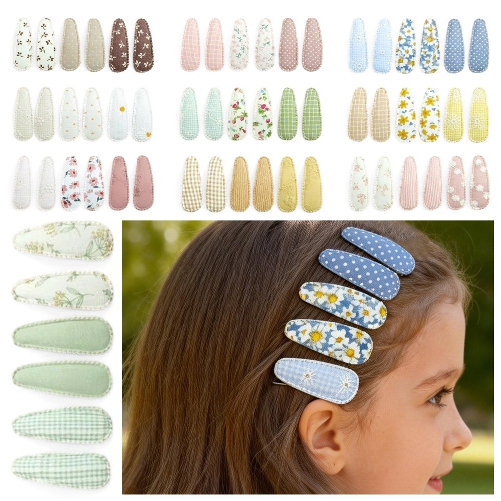 6 Pcs/Set Lovely 2inch Baby Ha - Embroidery Love avaliação e preço