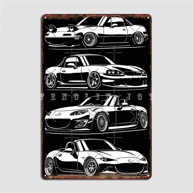 Generations. Mx5 Miata Metal S - Embroidery Studio avaliação e preço