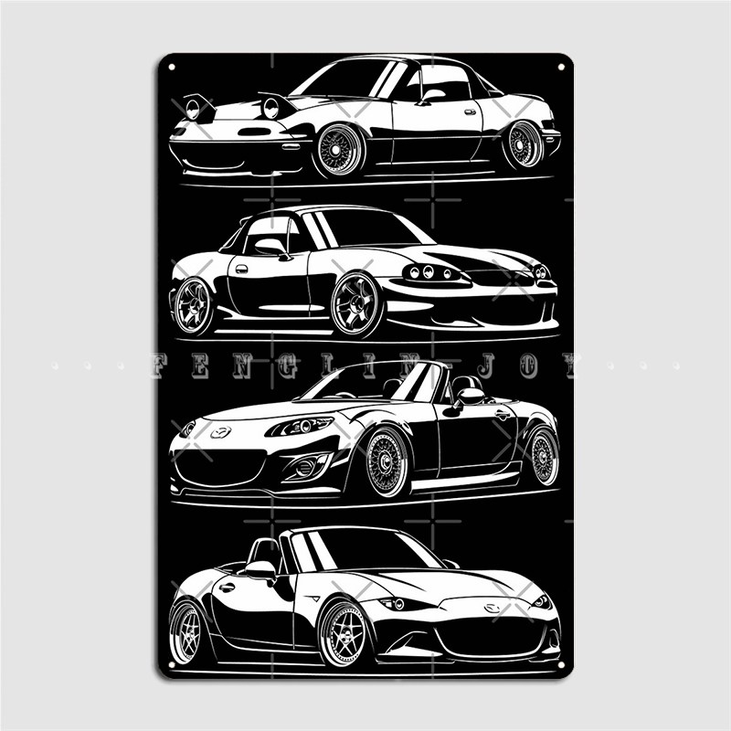 Generations. Mx5 Miata Metal S - Embroidery Studio avaliação e preço