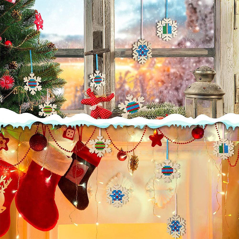 Cross Stitch Hanging Pendant G - Embroidery Xmas Tree avaliação e preço