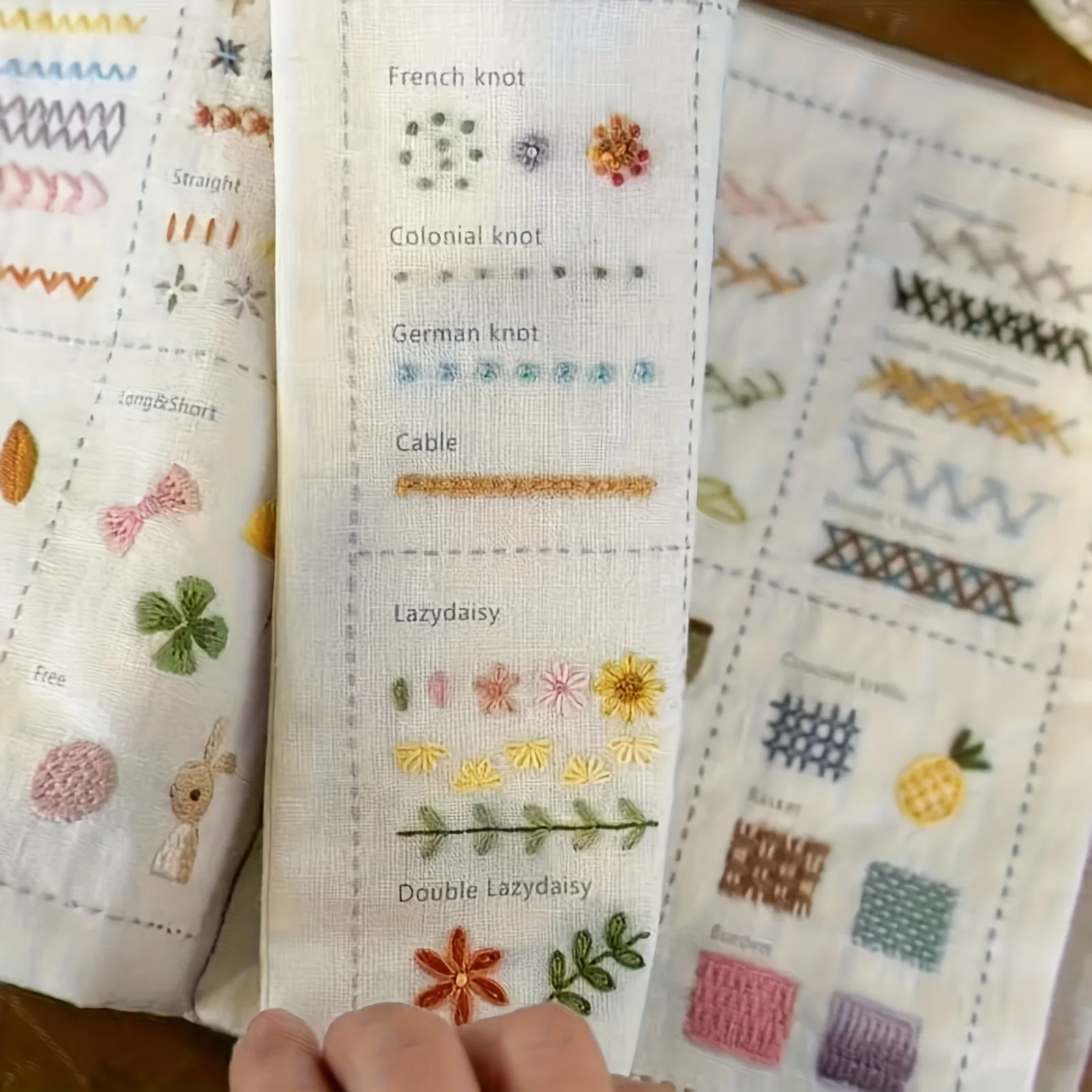 DIY Embroidery Stitch Book - H - Embroidery Guide Book avaliação e preço