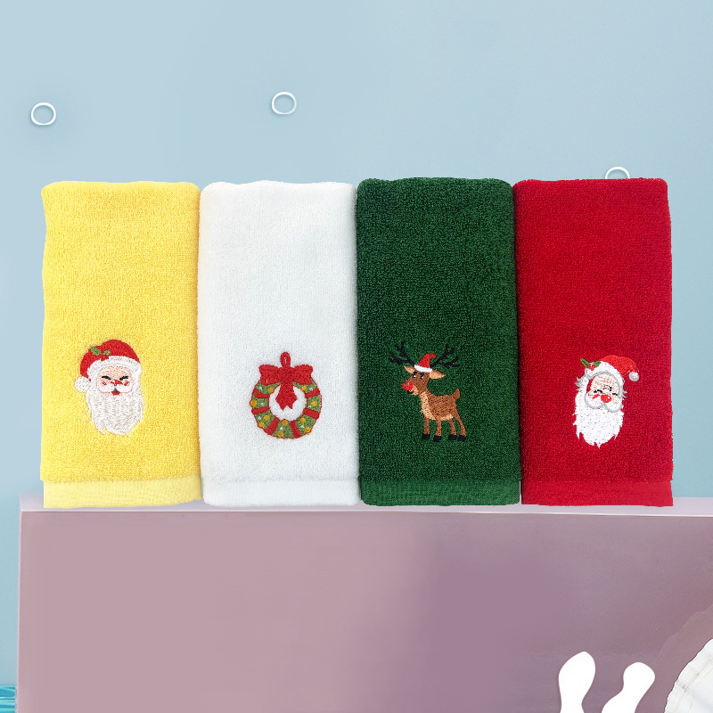 2023 New Year Towel Classic So - Embroidery Xmas Tree avaliação e preço