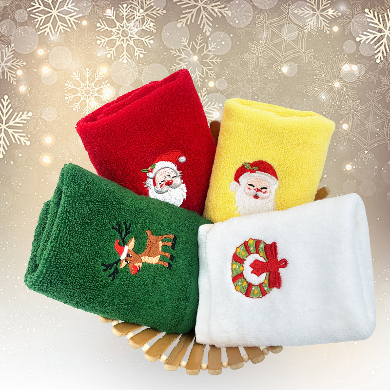 2023 New Year Towel Classic So - Embroidery Xmas Tree avaliação e preço