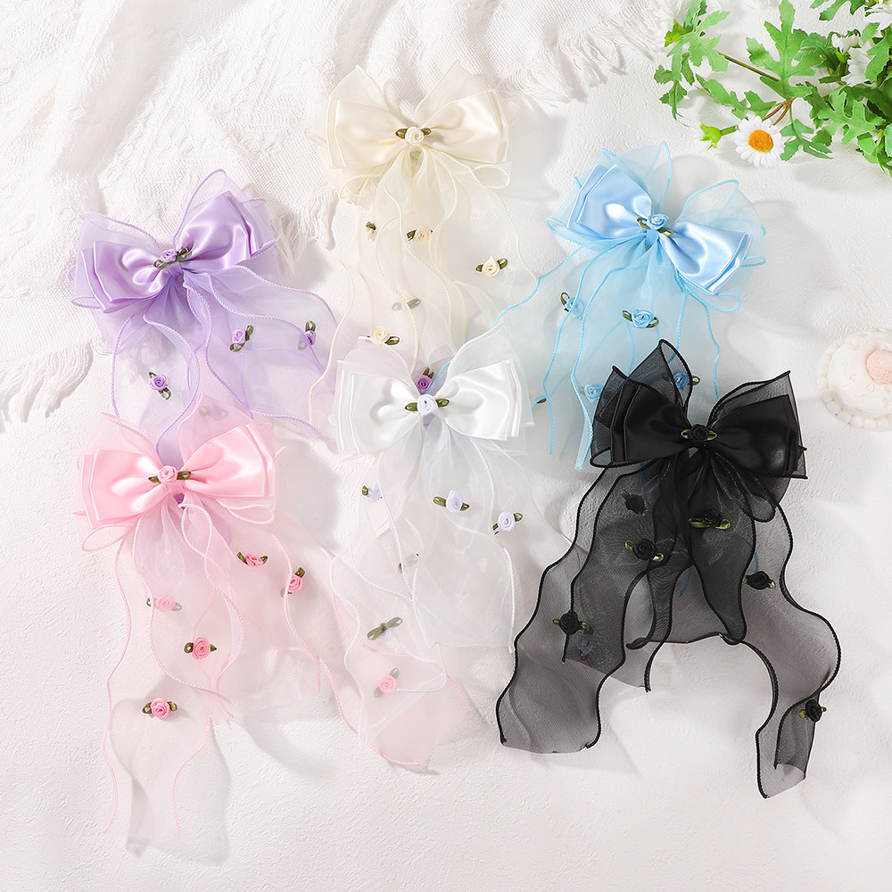 1pcs Cute Flower Embroidery Ha - Embroidery Love avaliação e preço