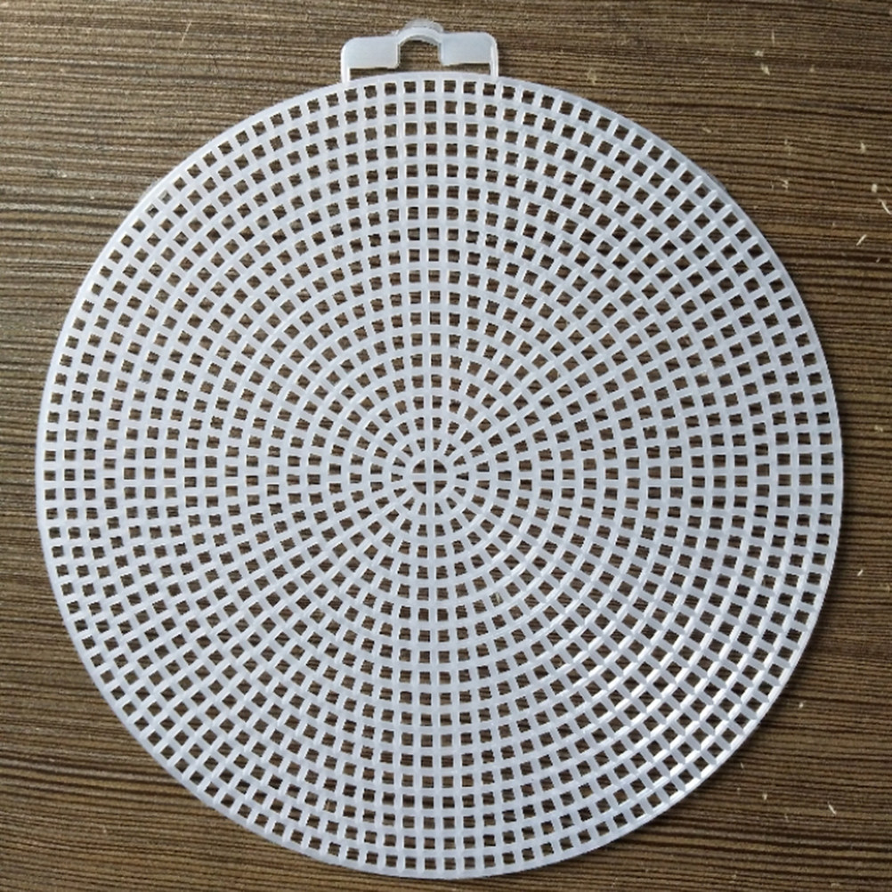 5 Pieces 14.7cm Round Plastic  - Embroidery H&M avaliação e preço