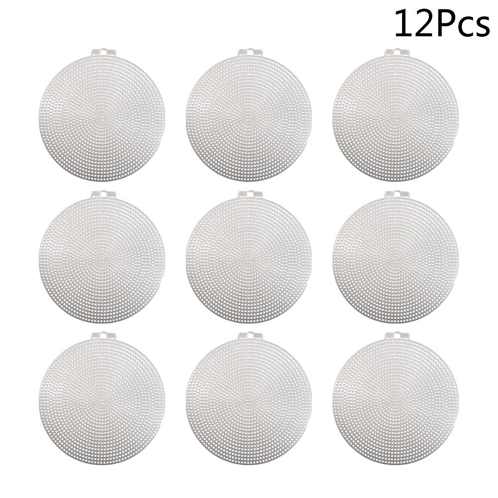 5 Pieces 14.7cm Round Plastic  - Embroidery H&M avaliação e preço