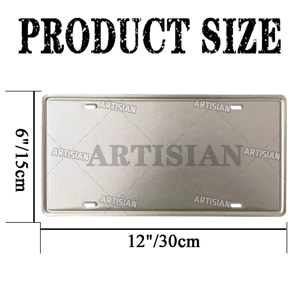 Artisian USA US License Plate  - Embroidery Studio avaliação e preço