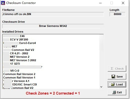 ECU Checksum Correction Softwa - Embroidery Legacy Software avaliação e preço