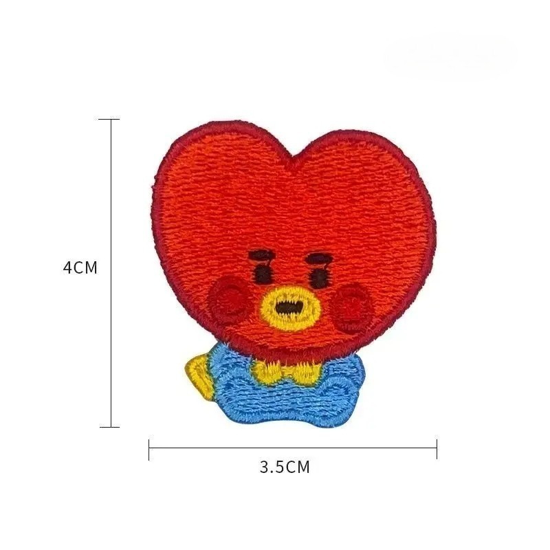 BT21 Cute Baby Embroidered Bro - Embroidery Bag avaliação e preço