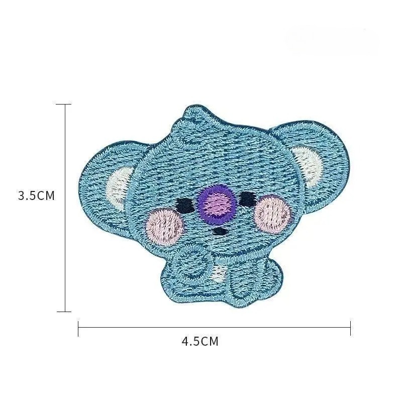 BT21 Cute Baby Embroidered Bro - Embroidery Bag avaliação e preço