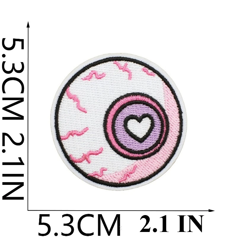 Art Purple Eye Beads Embroider - Embroidery Viewer avaliação e preço