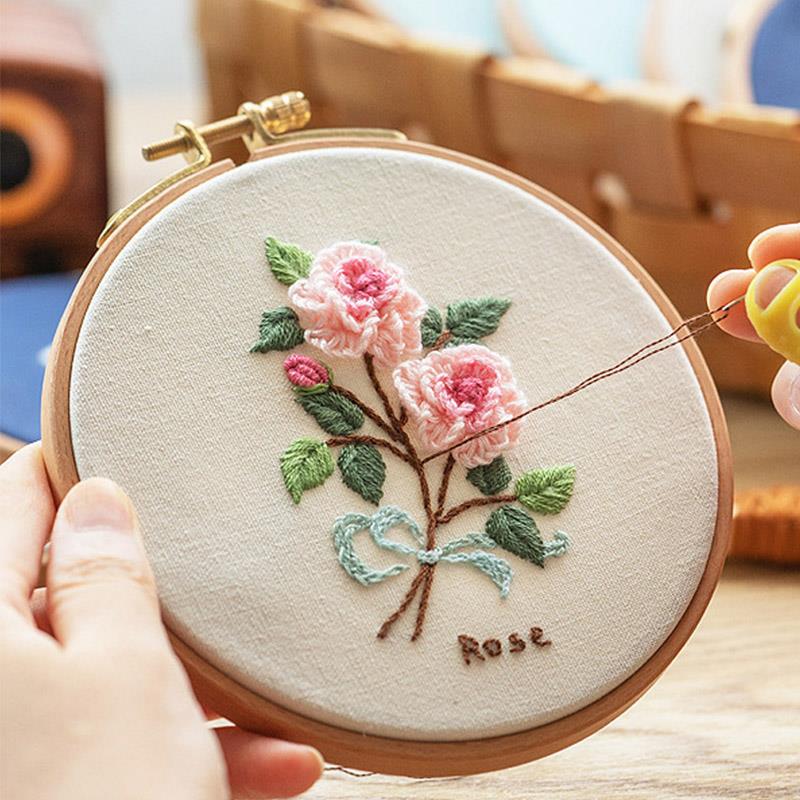 1pcs High Quality Beech Wood E - Embroidery Zone avaliação e preço