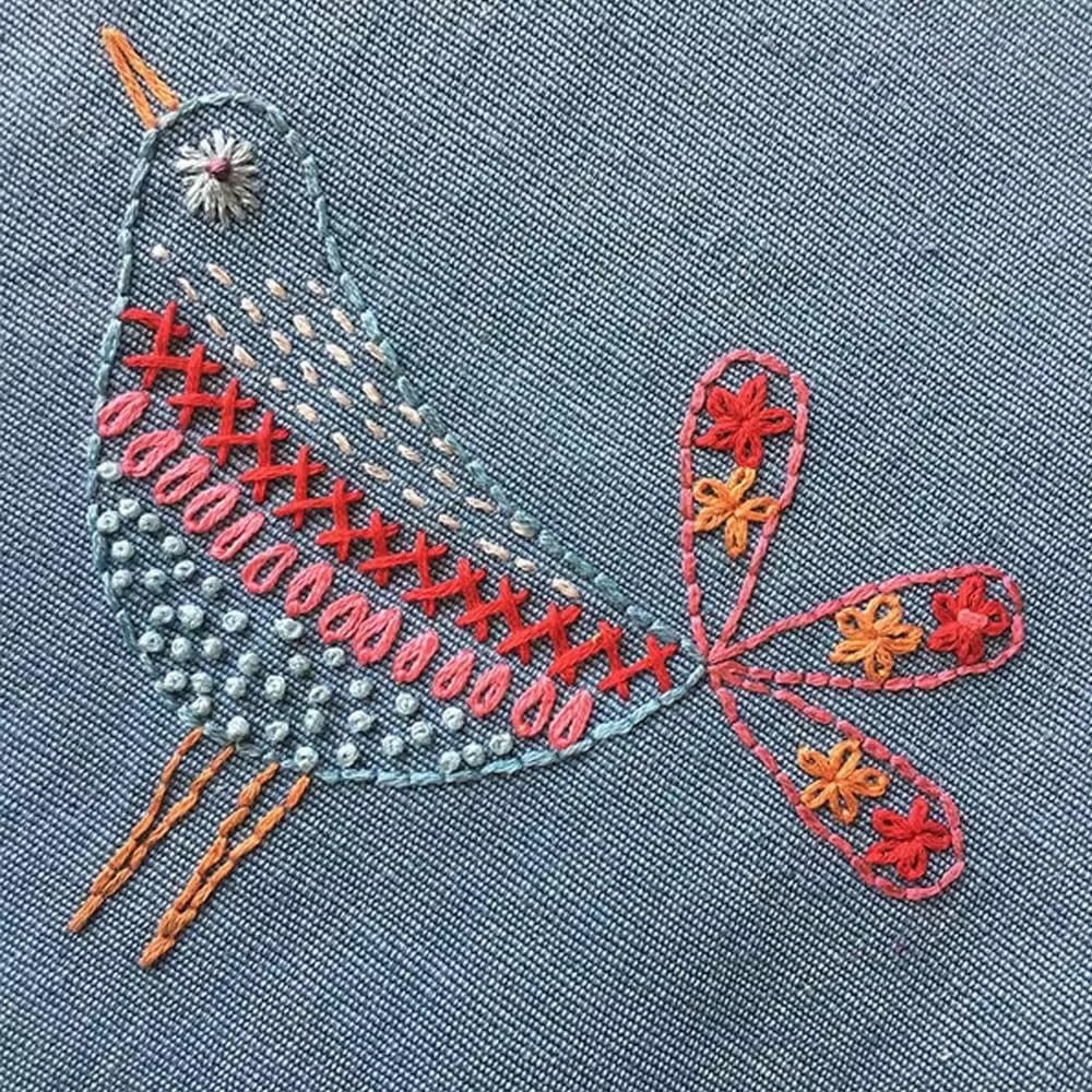 DIY Water Soluble Embroidery T - Embroidery Guide Book avaliação e preço