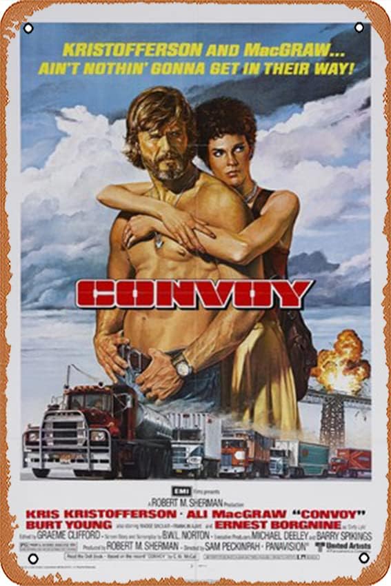 Convoy Movie Poster Decoration - Embroidery Studio avaliação e preço