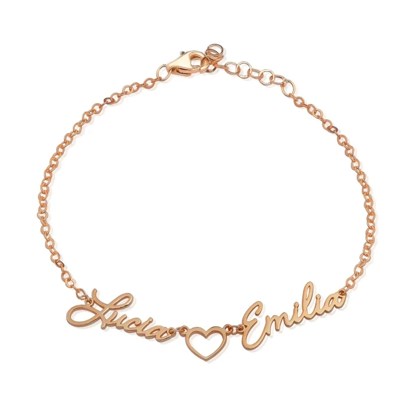 Custom 1-3 Names Bracelet Pers - Embroidery Charm avaliação e preço