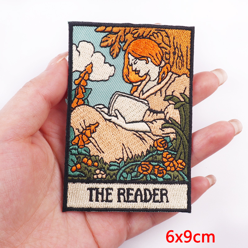 Tarot Cards Patch Reader/Cat/M - Embroidery Viewer avaliação e preço