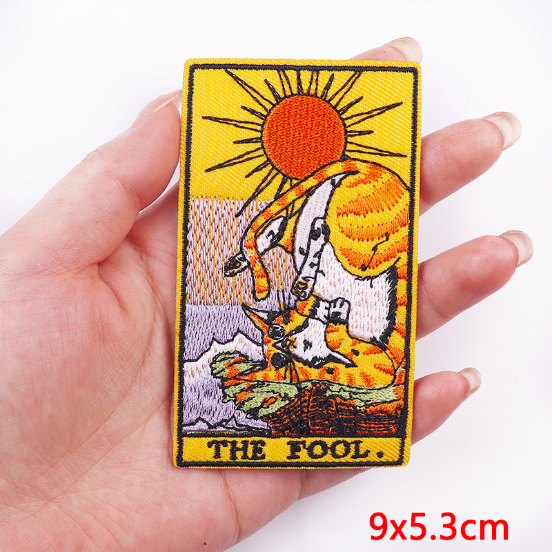 Tarot Cards Patch Reader/Cat/M - Embroidery Viewer avaliação e preço