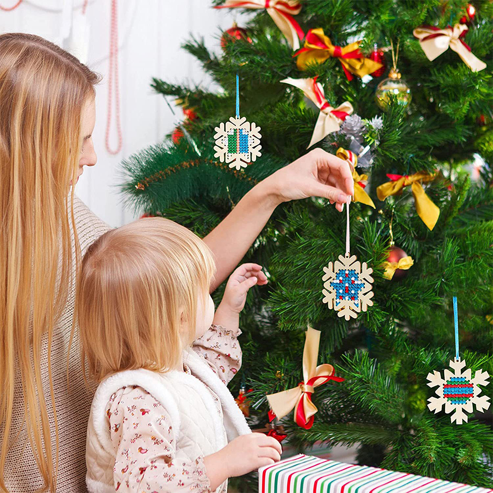 Cross Stitch Hanging Pendant G - Embroidery Xmas Tree avaliação e preço