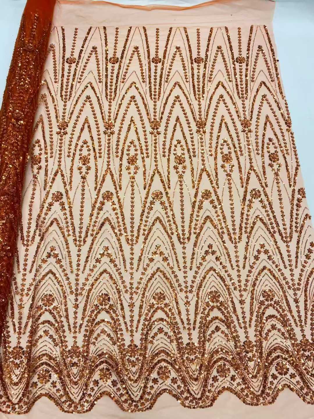 2026 African Nigerian High-Qua - Embroidery Net Dress avaliação e preço