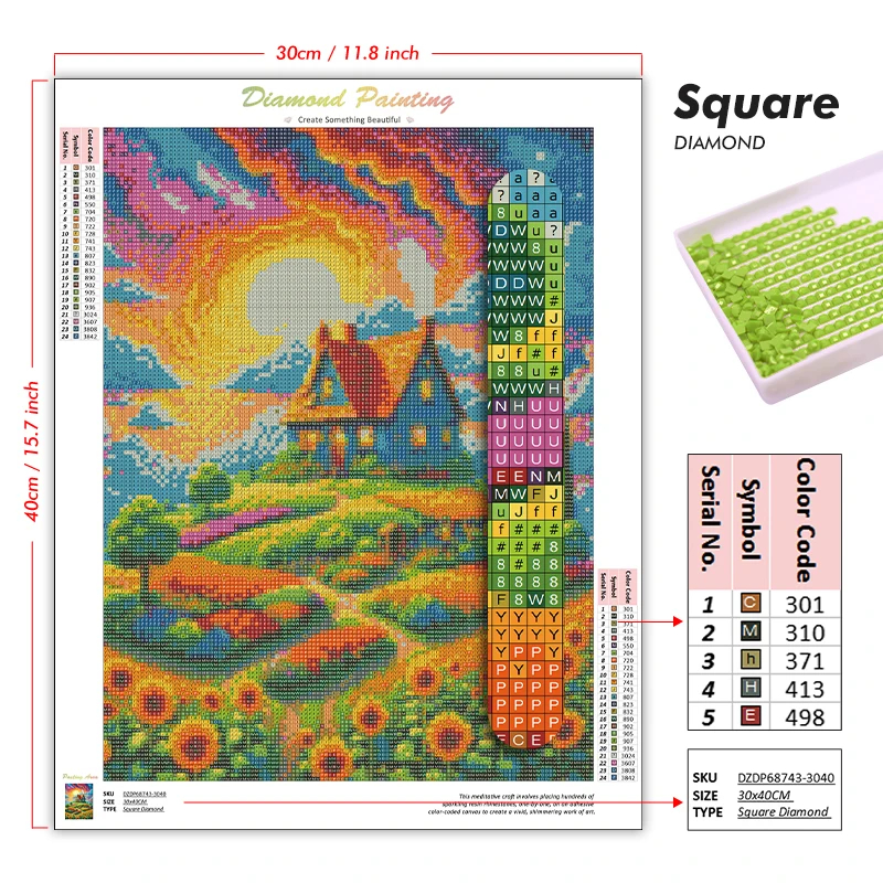 Cartoon Fairy Tale World Color - Embroidery World avaliação e preço